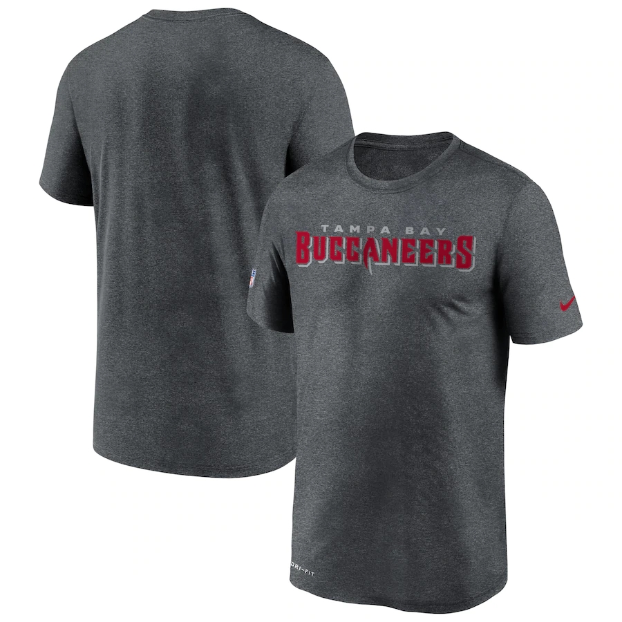Men's Tampa Bay Buccaneers 2020 Grey Sideline Impact Legend Performance T-Shirt
